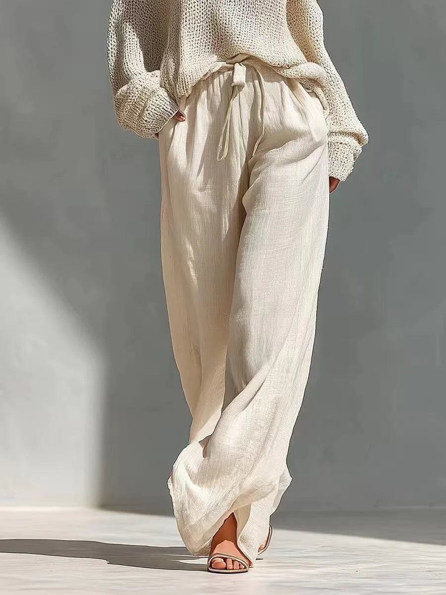 ARI | CONJUNTO DE PUNTO Y LINO A LA MODA