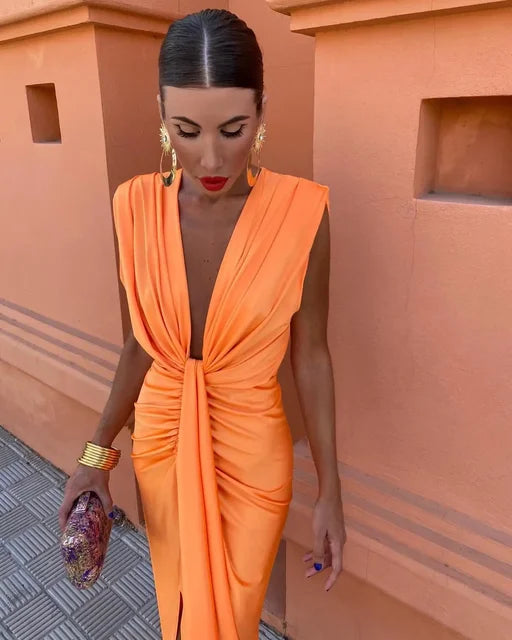 LILY | ELEGANTE VESTIDO PLISADO