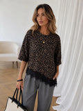 LEONA | CAMISETA LEOPARDO