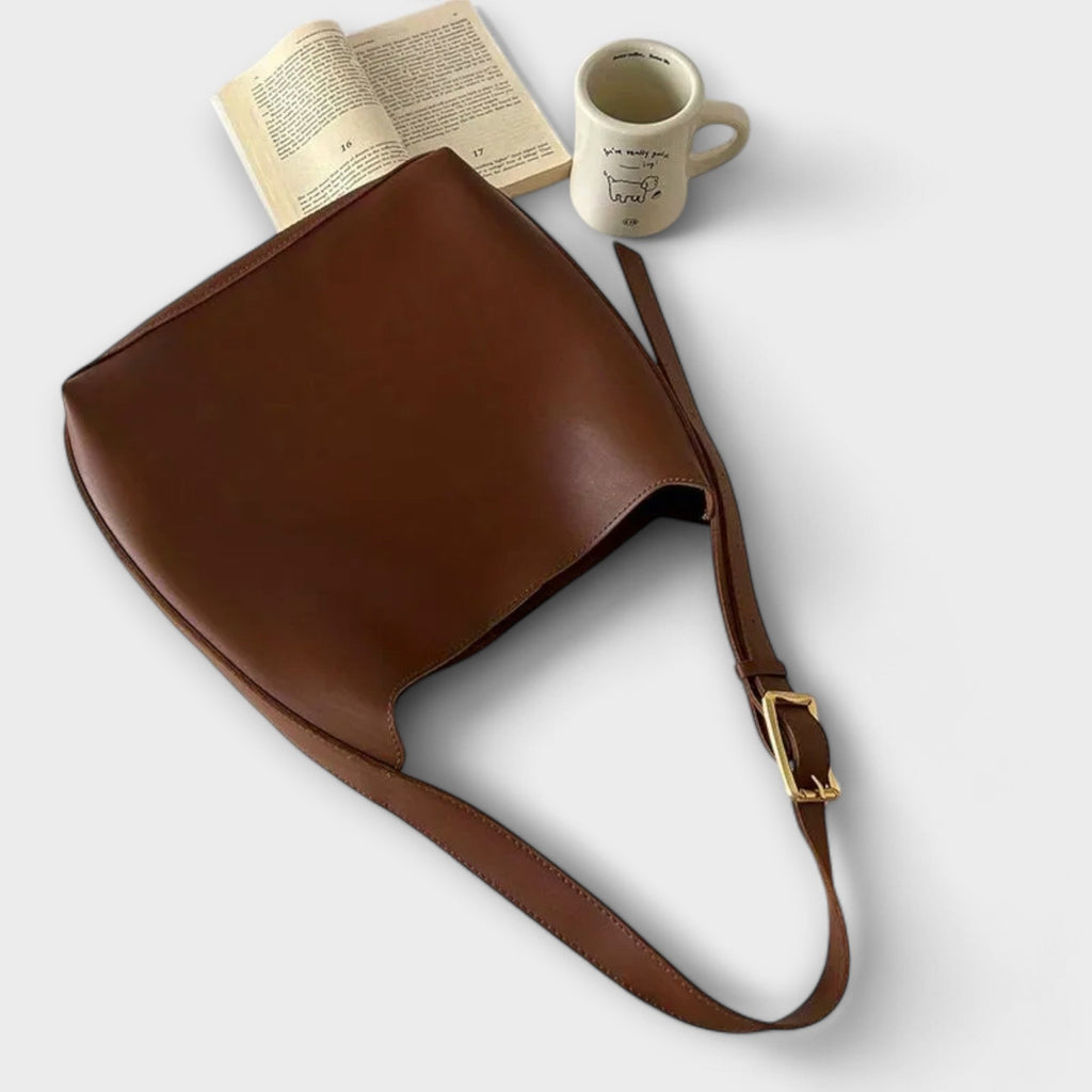 GABRIELA | ELGANTE BOLSO DE HOMBRO DE PIEL