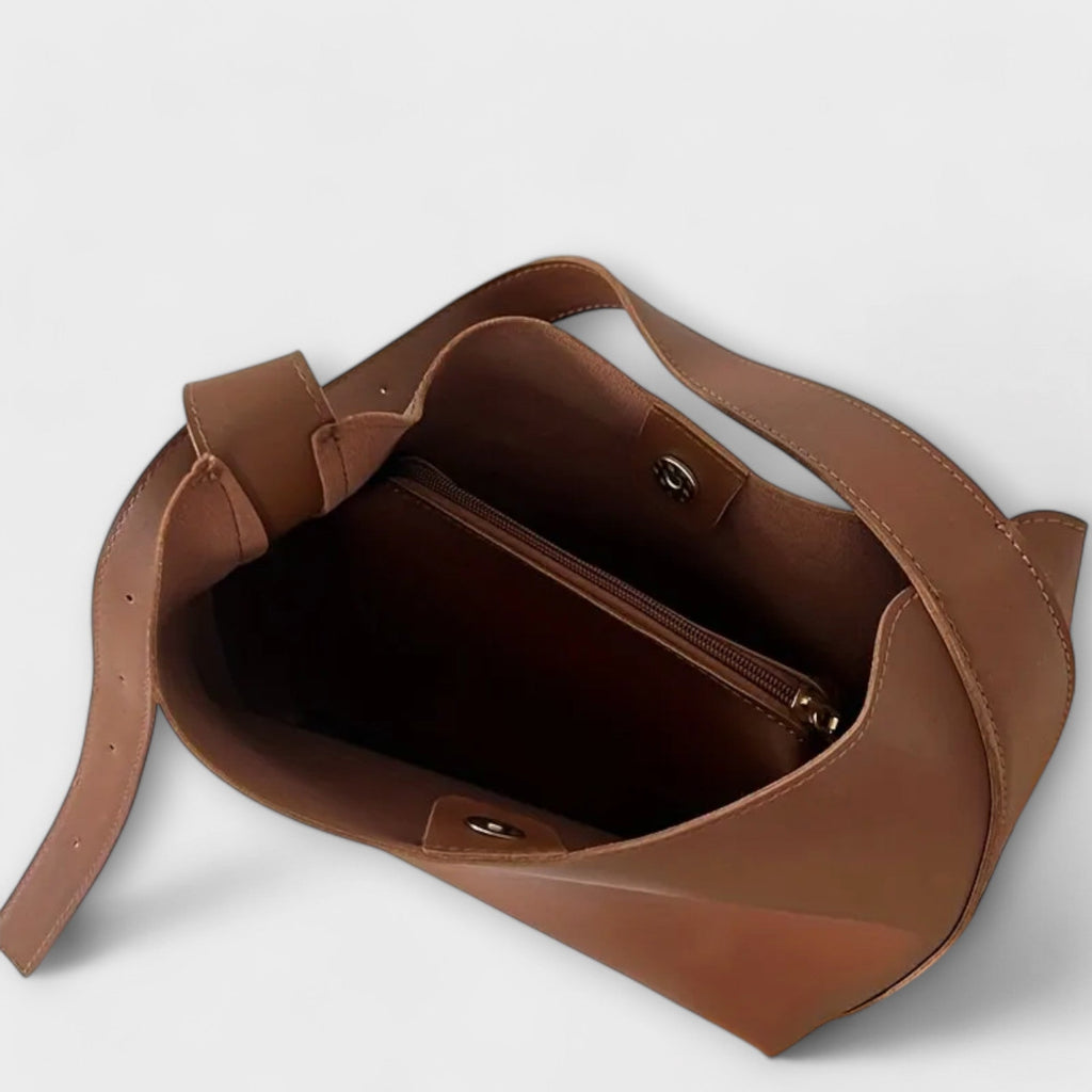 GABRIELA | ELGANTE BOLSO DE HOMBRO DE PIEL