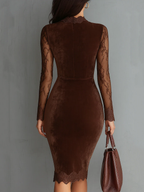 JUDITH | VESTIDO MINI DE TERCIOPELO