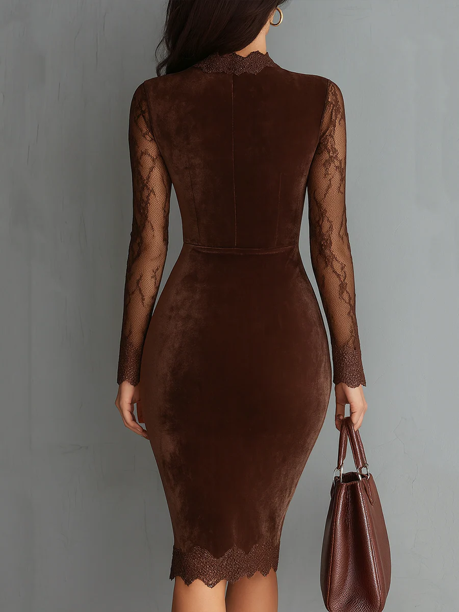 JUDITH | VESTIDO MINI DE TERCIOPELO