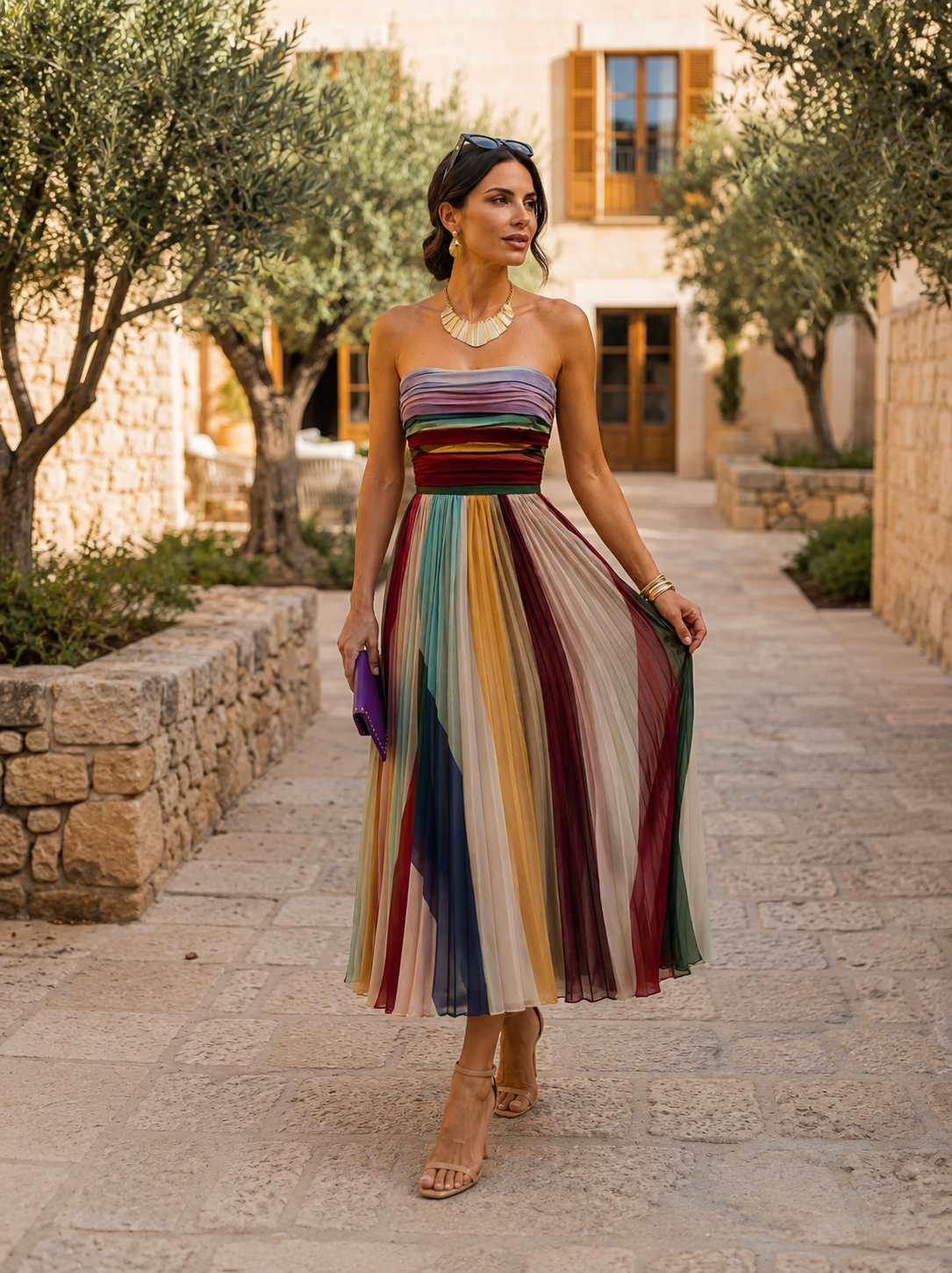 EVELYN | ELEGANTE VESTIDO LARGO