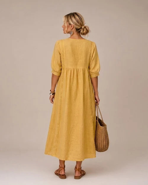 INÉS | VESTIDO MIDI DE VERANO