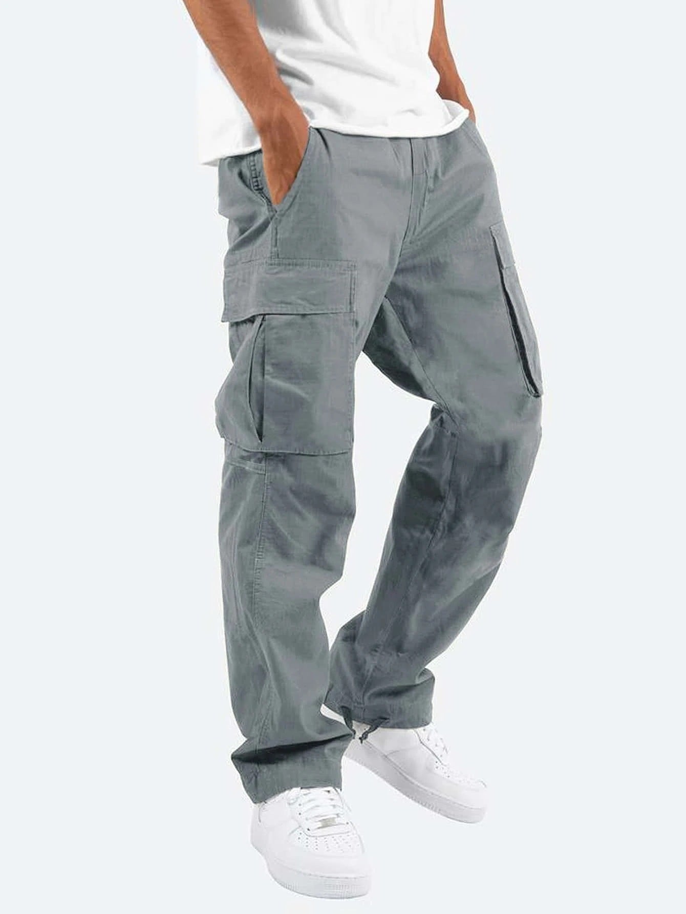 VÍCTOR | PANTALONES CARGO DE CORTE ANCHO