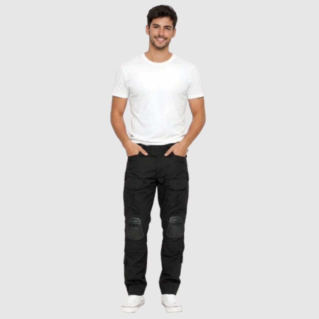 DAVID | PANTALONES CARGOS TÁCTICOS CON RODILLERAS INTEGRADAS