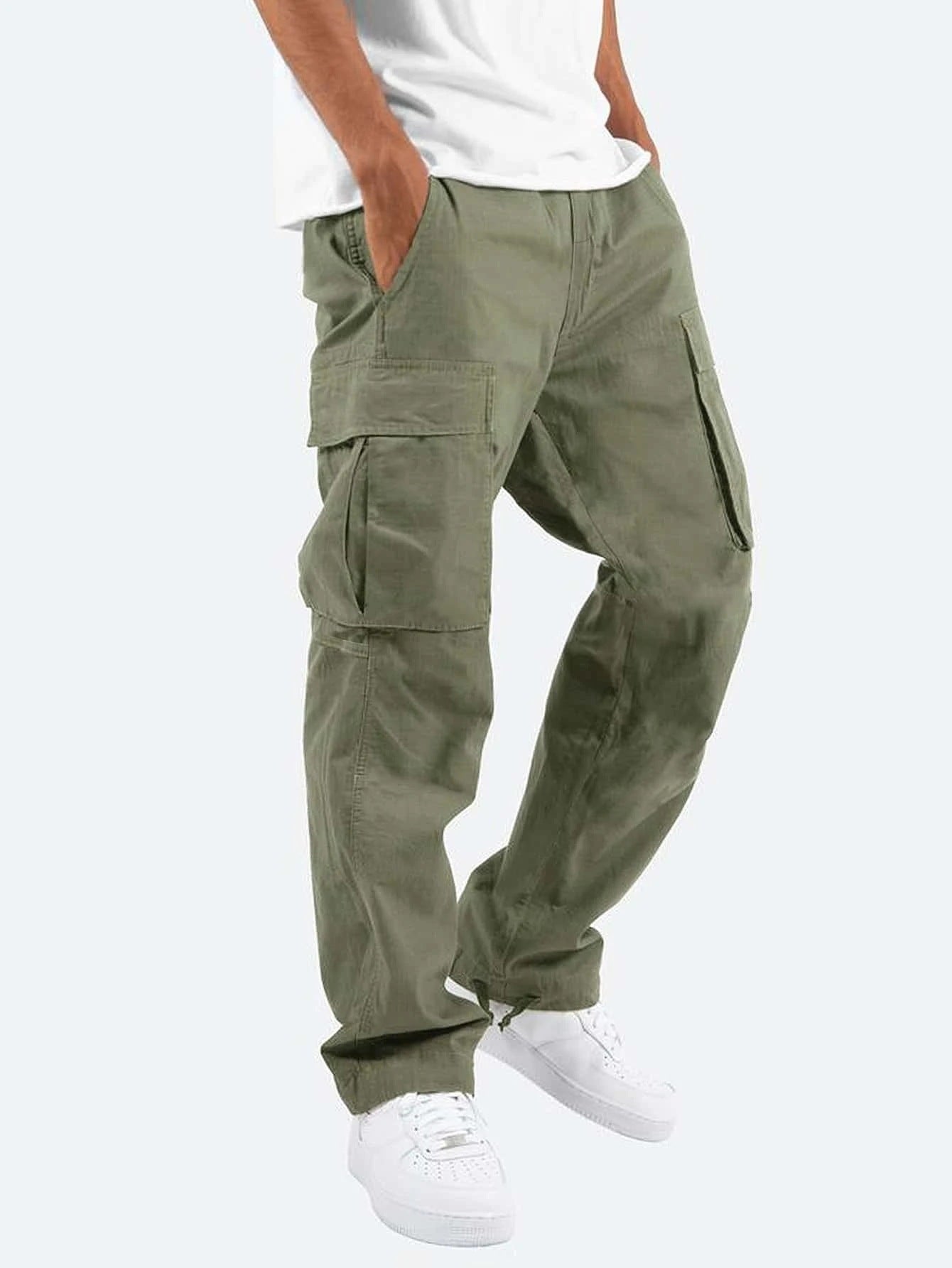 VÍCTOR | PANTALONES CARGO DE CORTE ANCHO