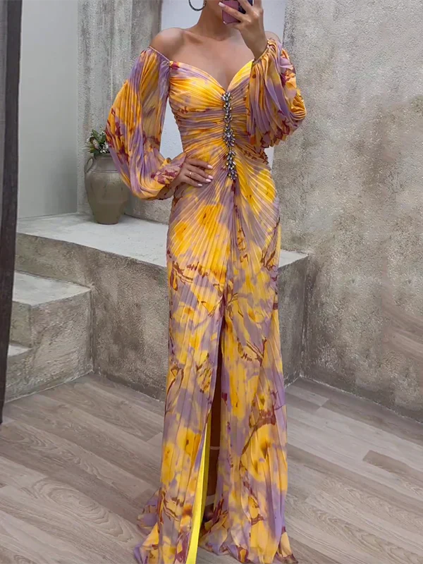 ROSA | VESTIDO ELEGANTE CON ESCOTE EN V