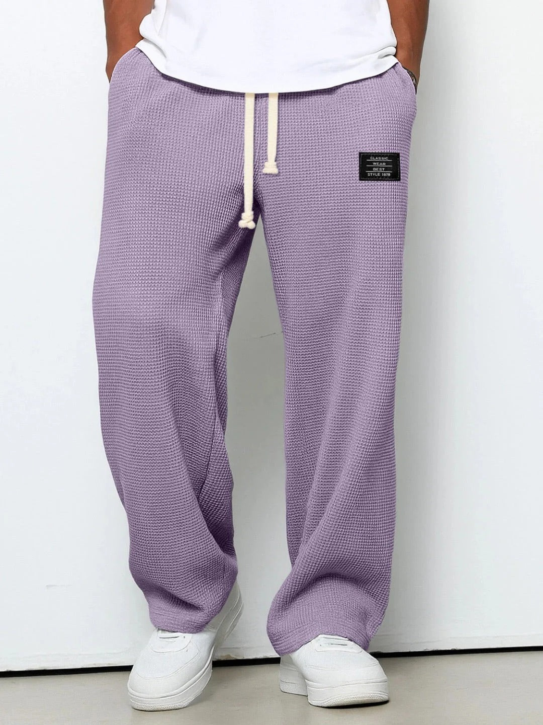 SAMU | PANTALONES DE PIERNA ANCHA CON CINTURA AJUSTABLE