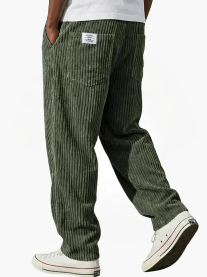 FRAN | PANTALONI DI VELLUTO A COSTE DA UOMO