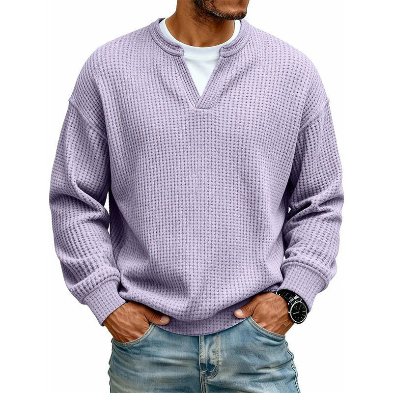 FERNANDO | MAGLIONE WAFFLE DA UOMO