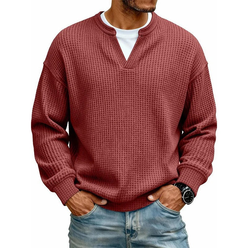 FERNANDO | MAGLIONE WAFFLE DA UOMO