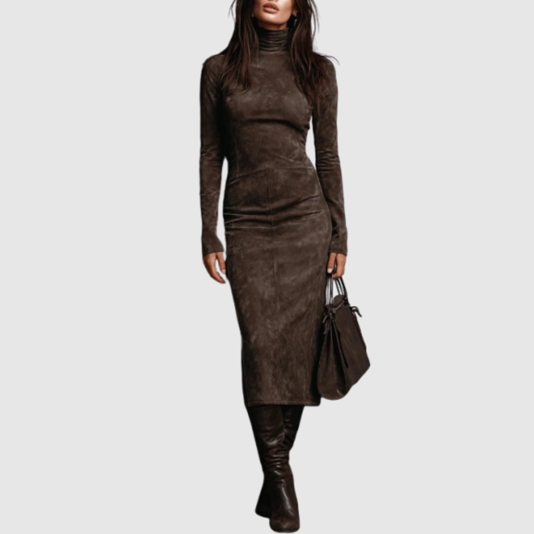 LAILA | VESTIDO MIDI DE ANTES