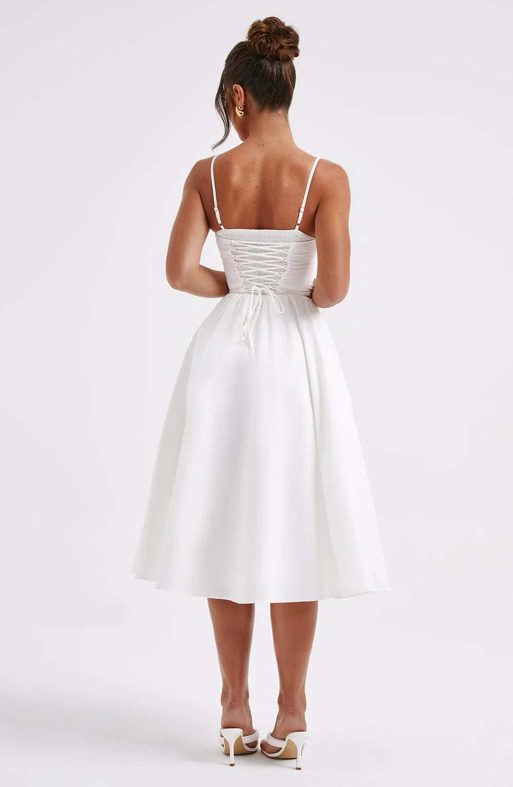 MACARENA | ELEGANTE VESTIDO MIDI ESTILO CORSÉ