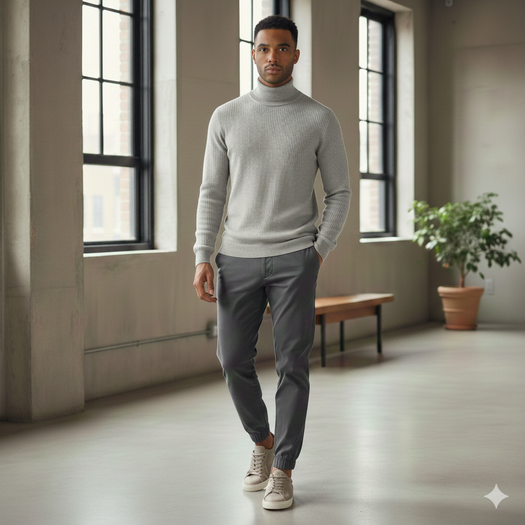 MONTE CARLO™ | JERSEY DE CUELLO ALTO DE CACHERMIRA