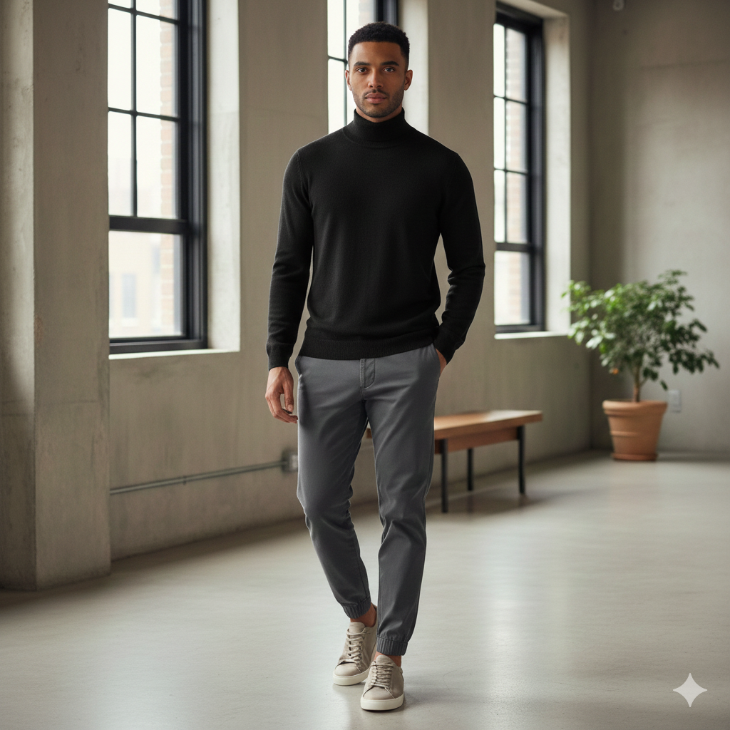 MONTE CARLO™ | JERSEY DE CUELLO ALTO DE CACHERMIRA