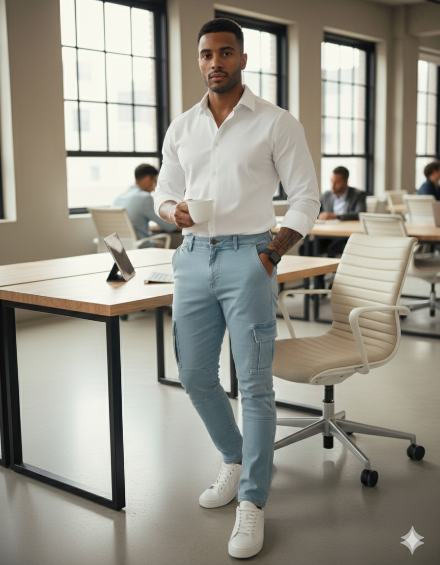 ADRIÁN™ | PANTALÓN CARGO STRETCH