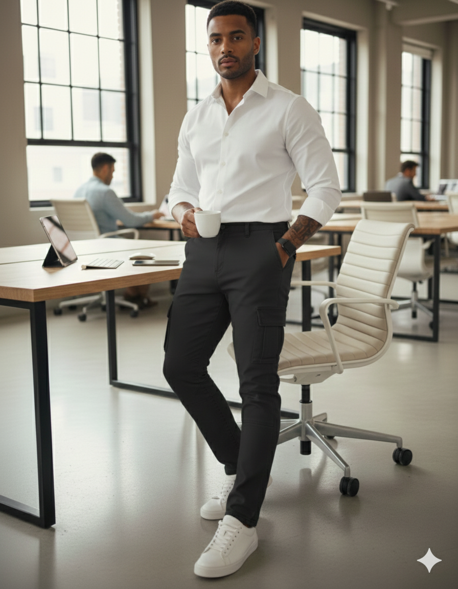 ADRIÁN™ | PANTALÓN CARGO STRETCH