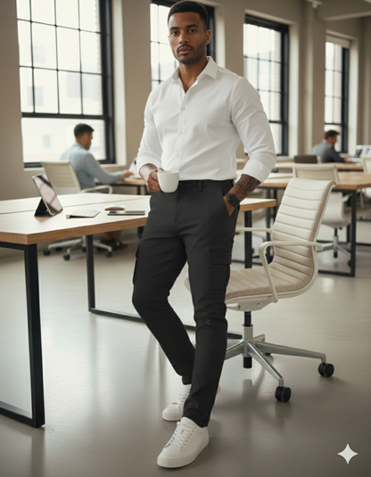 ADRIÁN™ | PANTALÓN CARGO STRETCH