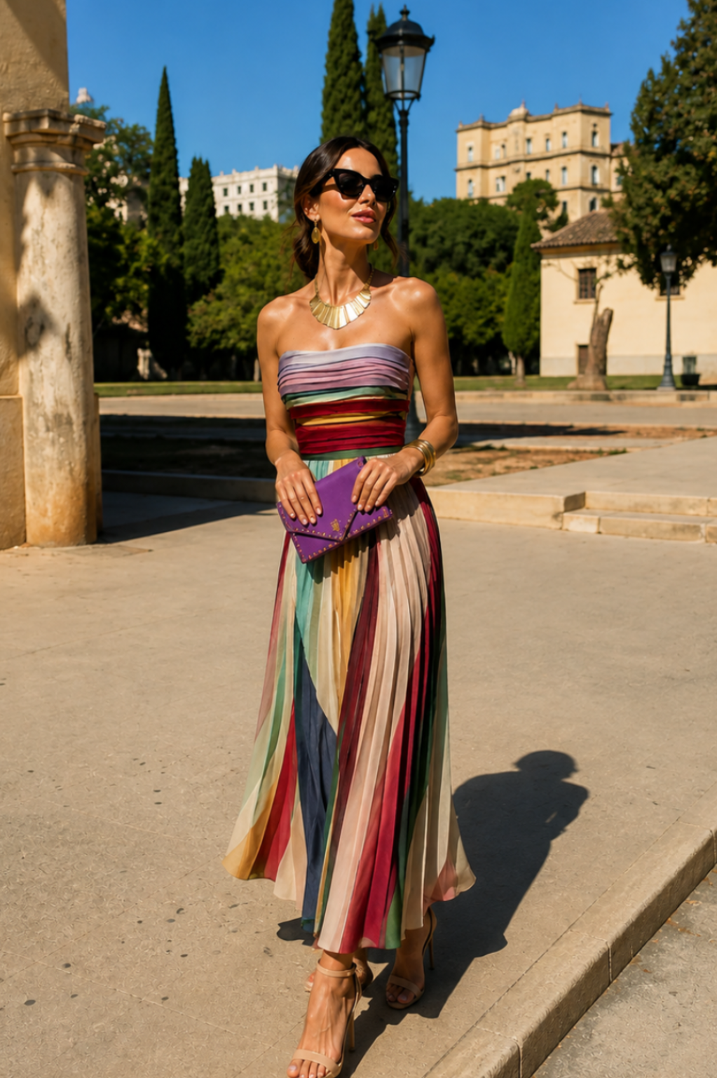 EVELYN | ELEGANTE VESTIDO LARGO