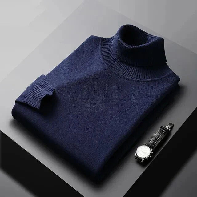 MONTECARLO | JERSEY DE CUELLO ALTO DE CACHERMIRA