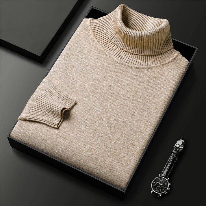 MONTECARLO | JERSEY DE CUELLO ALTO DE CACHERMIRA