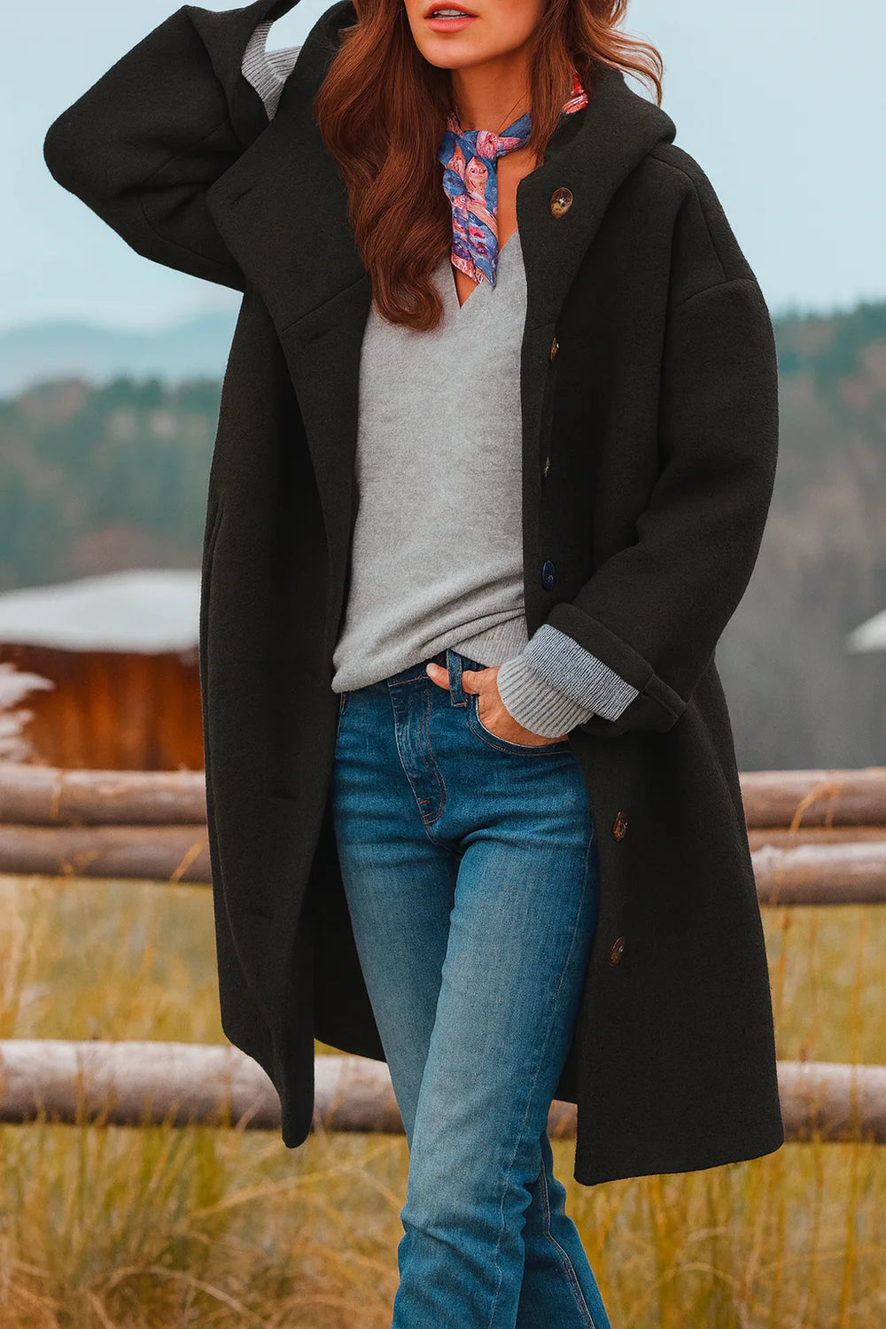 ELENA™ | CHAQUETA CON CAPUCHA