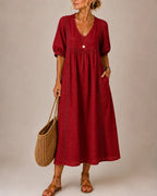 INÉS | VESTIDO MIDI DE VERANO