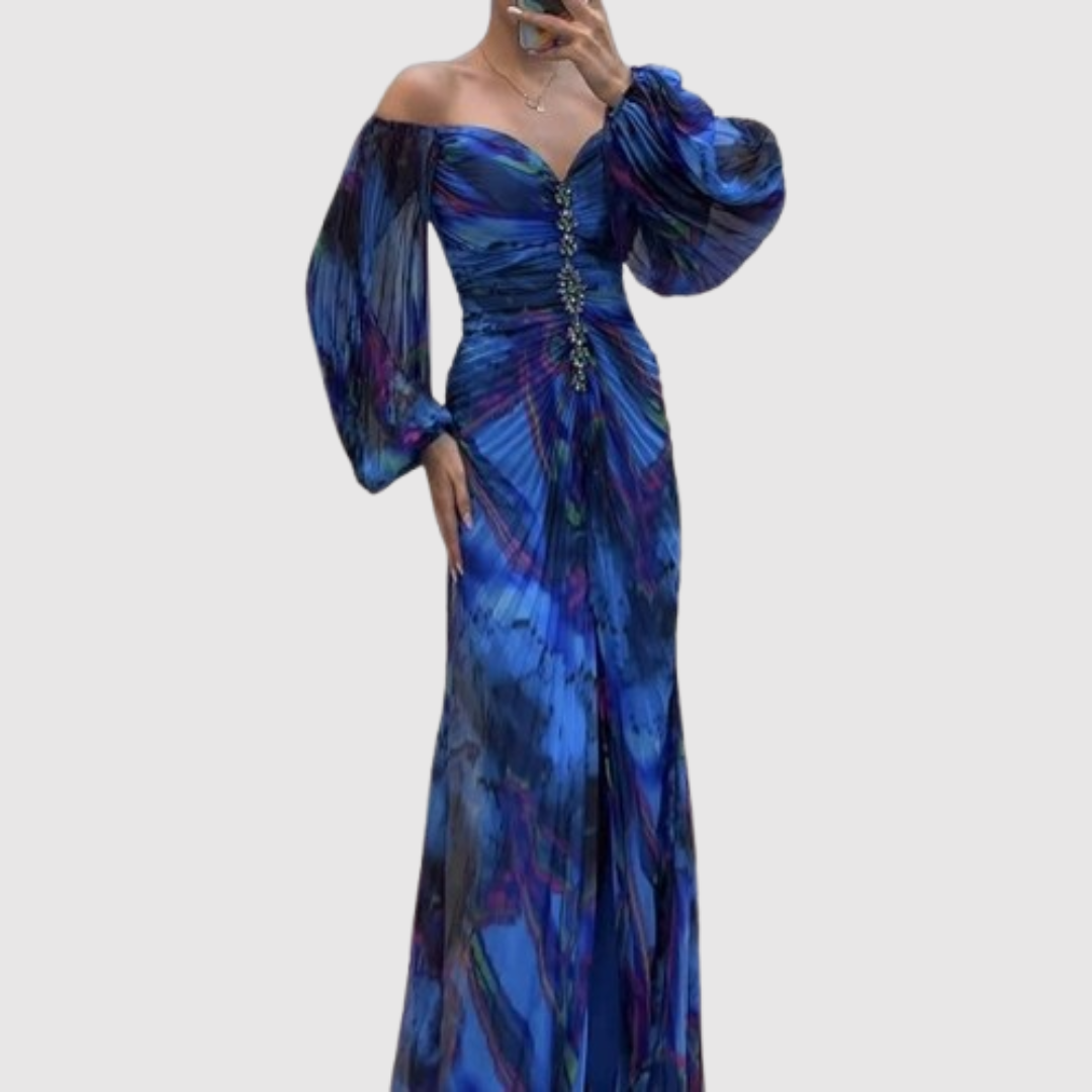 ROSA | VESTIDO ELEGANTE CON ESCOTE EN V
