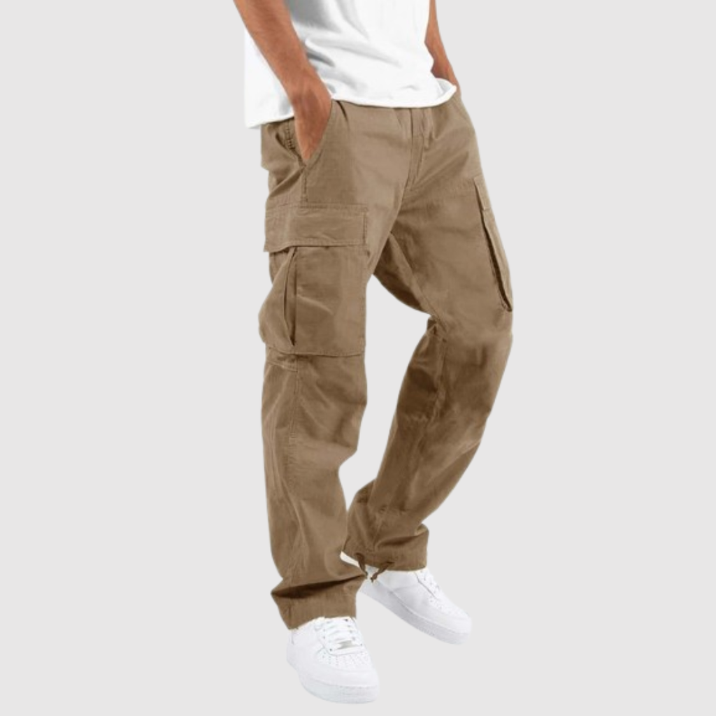 VÍCTOR | PANTALONES CARGO DE CORTE ANCHO