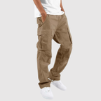 VÍCTOR | PANTALONES CARGO DE CORTE ANCHO